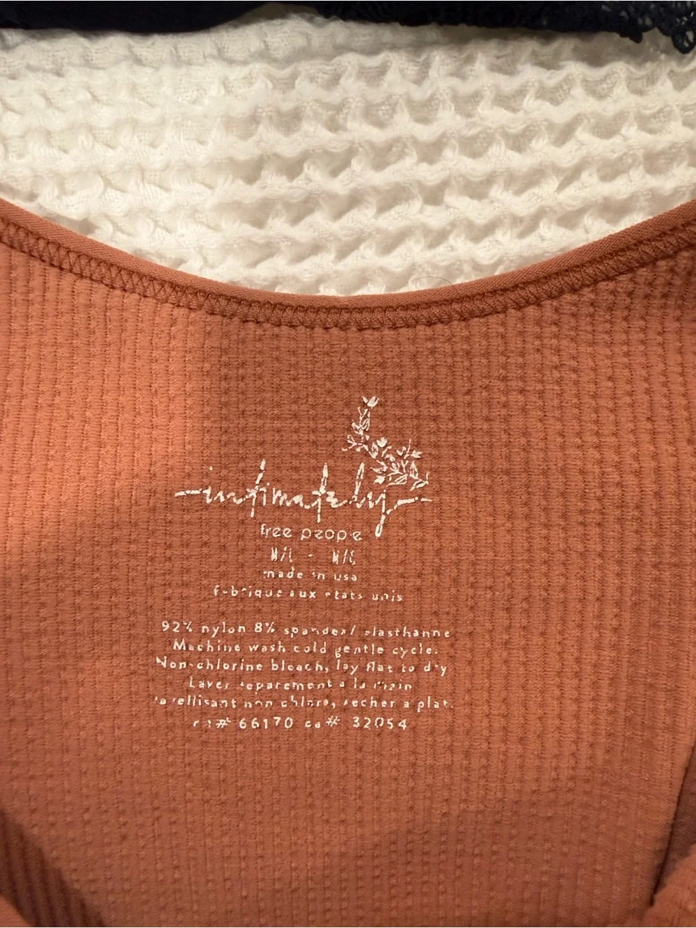 Free People Intimately Come Around Cami Tank Top Henna - Picture 2 of 5